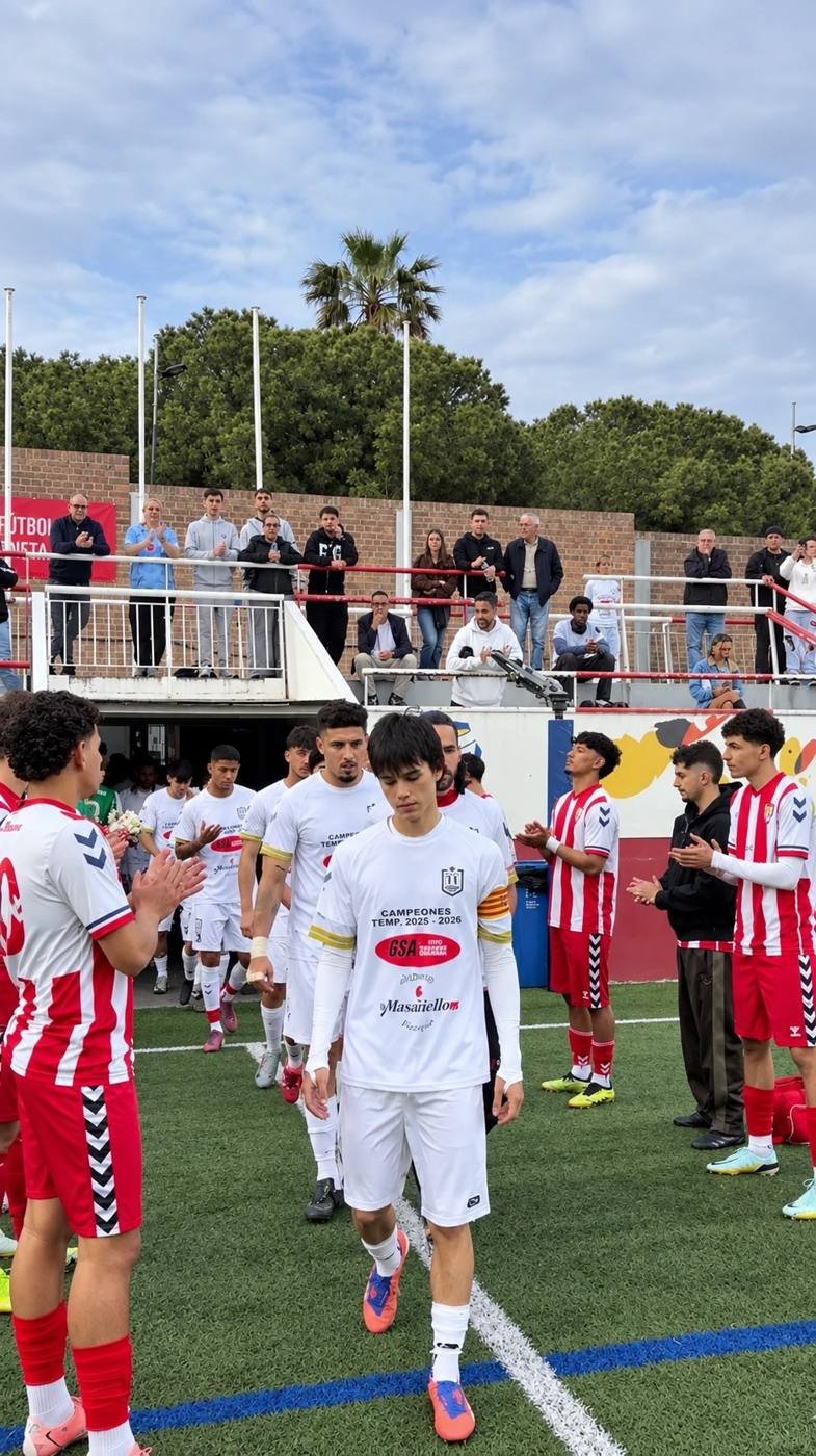 Zodiac Eleven players walking out as champions